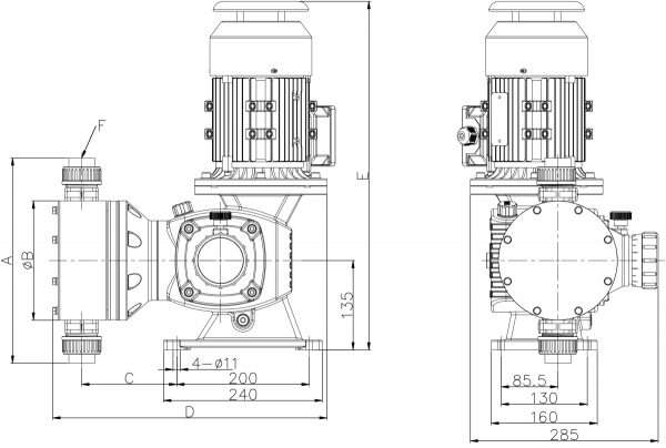 Product-Dimensions-for-MB-Series-Motor-Driven-Diaphragm-Dosing-Pump-with-PVC-Pump-Head-1200x807-600x404