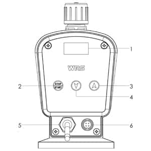 schematic-diagram-MLS-Series-Metering-Pump-control-buttons