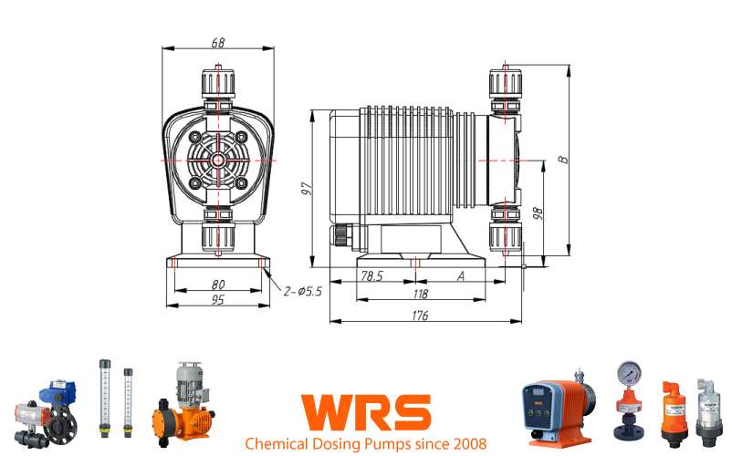 schematic-diagram-of-a-Chemical-Dosing-Pump-and-Metering-Pumps-Manufactured-by-WRS